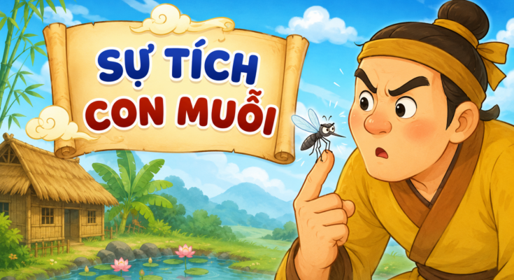 truyện cổ tích sự tích con muỗi