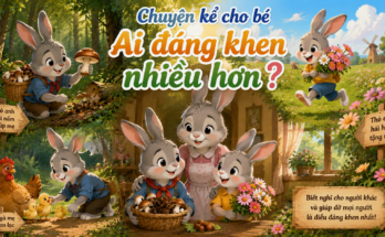 Chuyện kể cho bé Ai đáng khen nhiều hơn