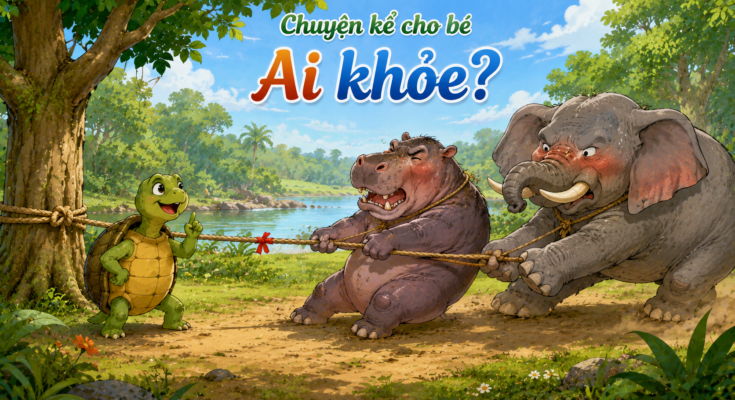 Chuyện kể cho bé Ai khỏe?