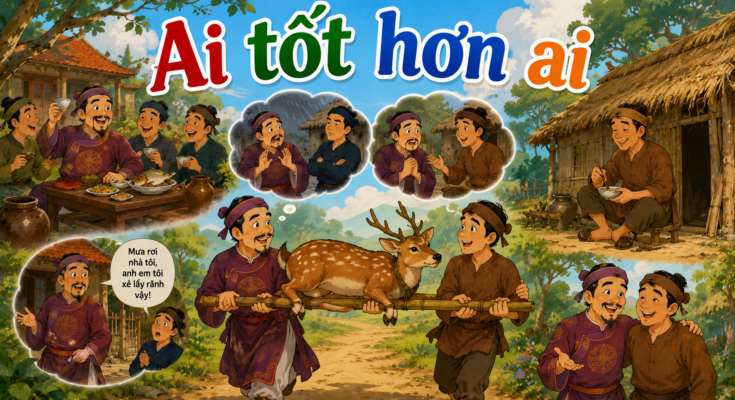 Truyện cổ tích Ai tốt hơn ai