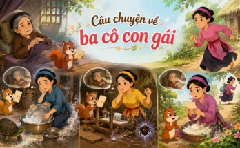 Chuyện kể cho bé Ba cô gái