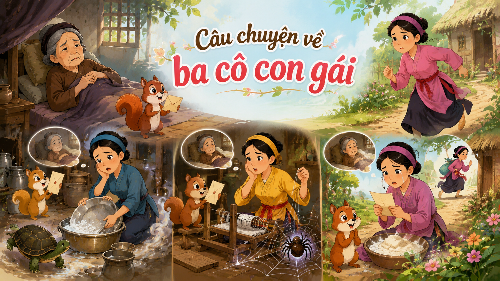 Truyện cổ tích Ba cô gái