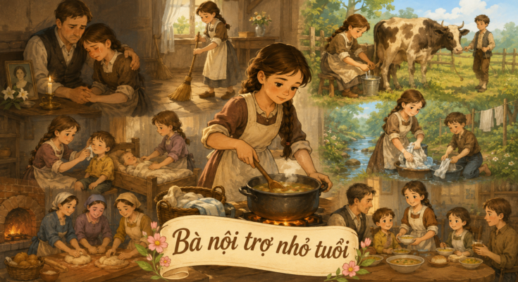 Chuyện kể cho bé Bà nội trợ nhỏ tuổi