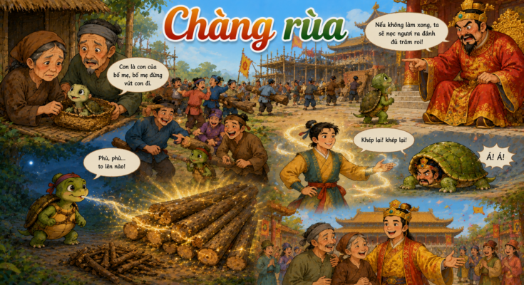 Truyện cổ tích Chàng rùa