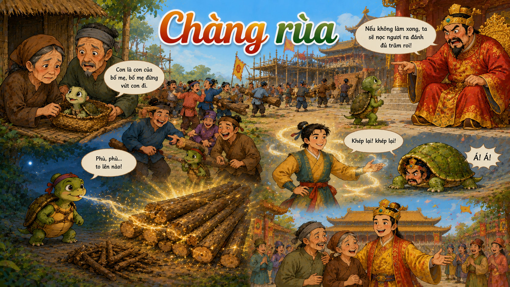 Truyện cổ tích Chàng rùa