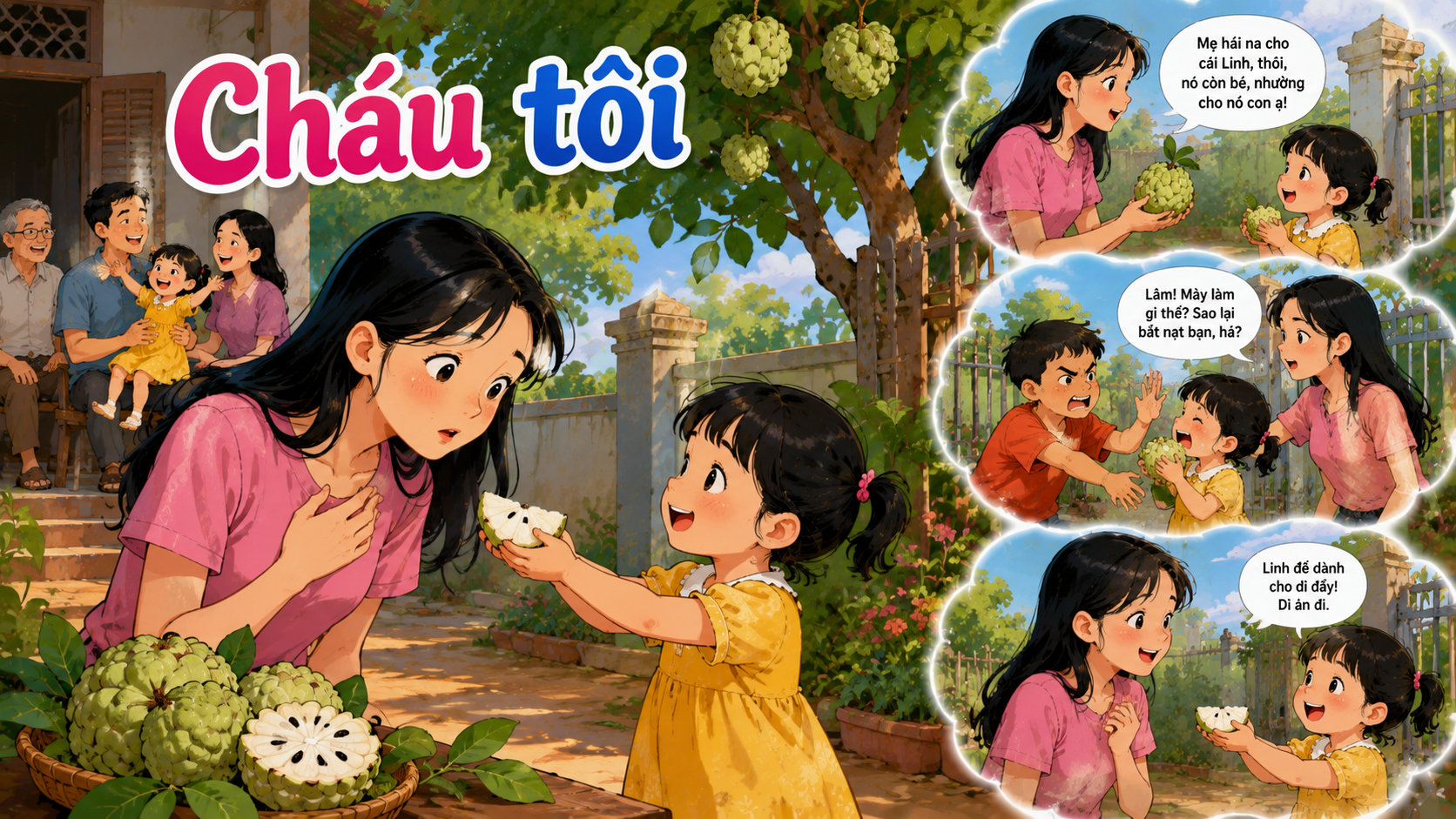 Truyện cổ tích Cháu tôi