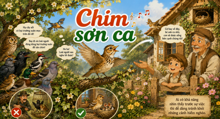 Chuyện kể cho bé Chim sơn ca