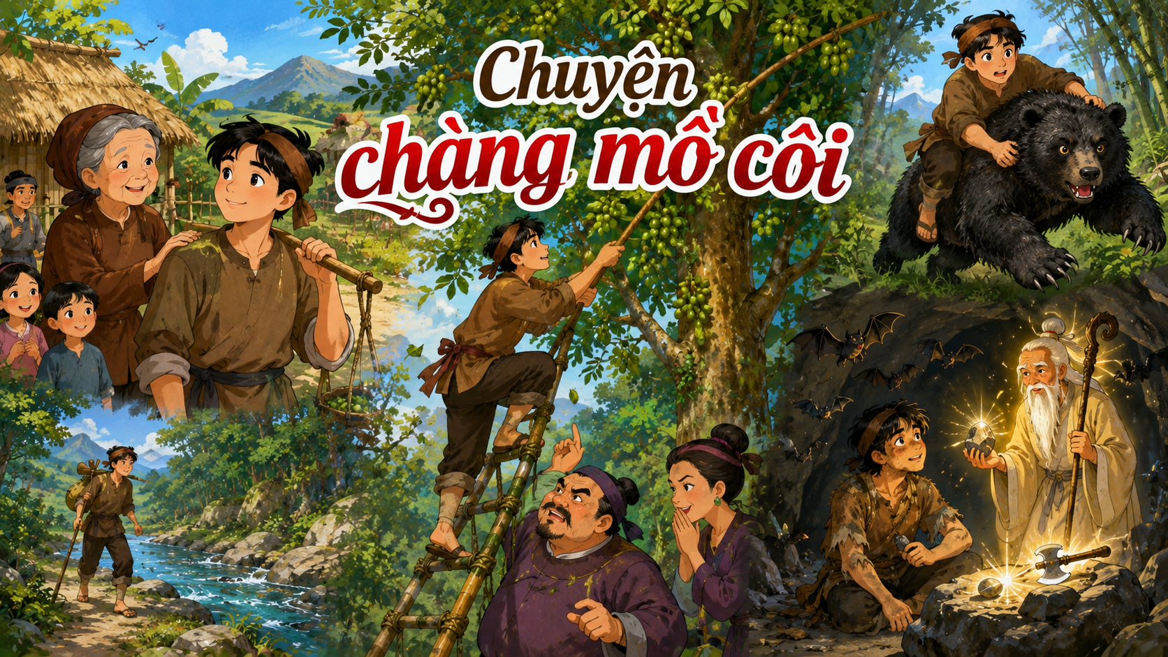 Truyện cổ tích Chuyện chàng mồ côi