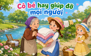 Chuyện kể cho bé Cô bé hay giúp đỡ mọi người