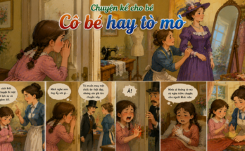 Chuyện kể cho bé Cô bé hay tò mò