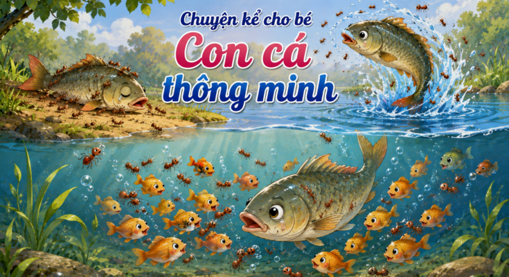 Chuyện kể cho bé Con cá thông minh