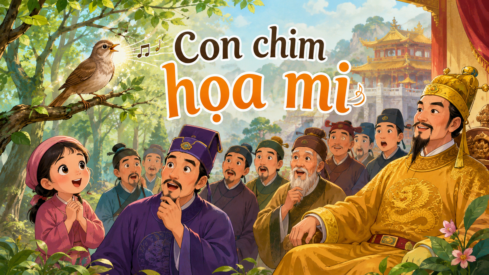 Truyện cổ tích Con chim họa mi