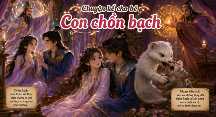Chuyện kể cho bé Con chồn bạch