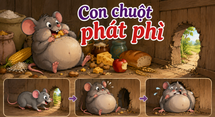 Chuyện kể cho bé Con chuột phát phì