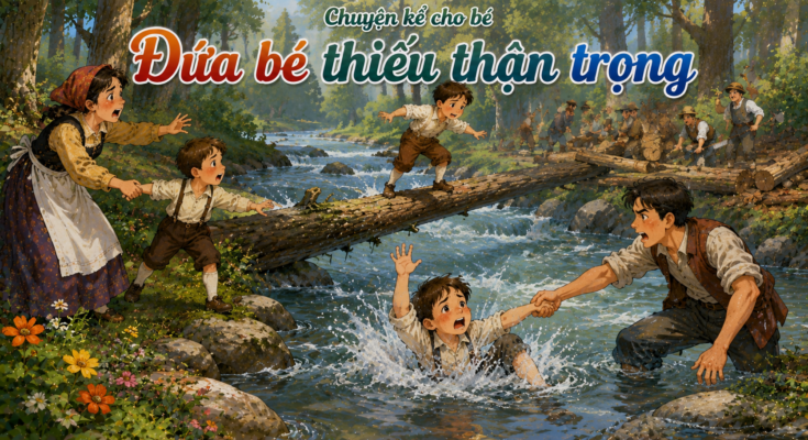 Chuyện kể cho bé Đứa bé thiếu thận trọng