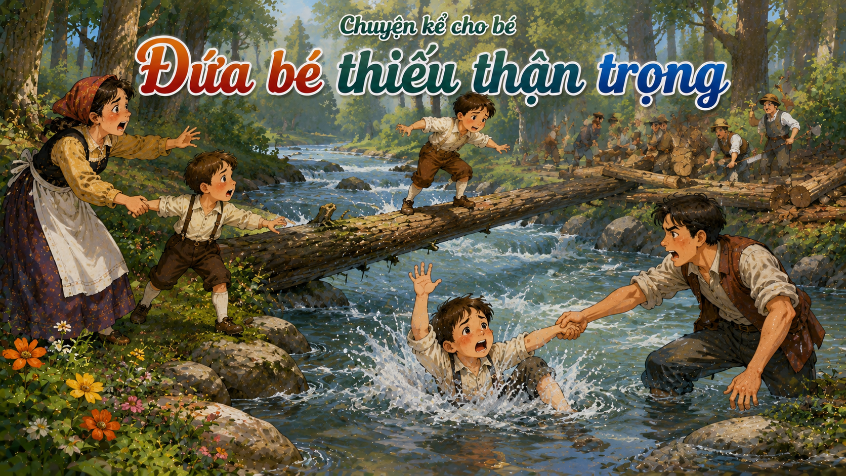 Chuyện kể cho bé Đứa bé thiếu thận trọng