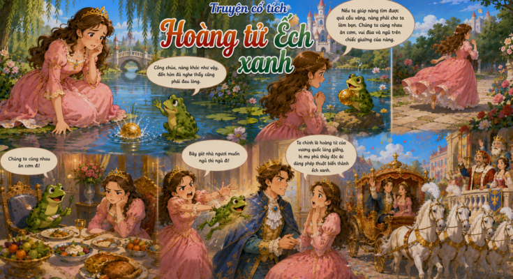 Truyện cổ tích Hoàng tử Ếch xanh