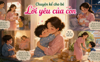 Chuyện kể cho bé Lời yêu của con