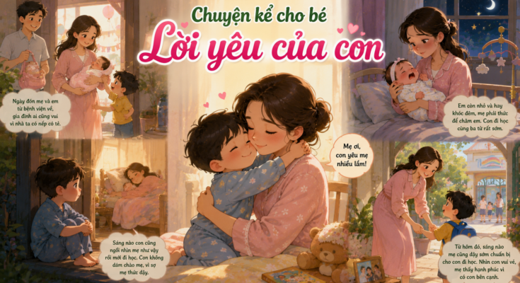 Chuyện kể cho bé Lời yêu của con