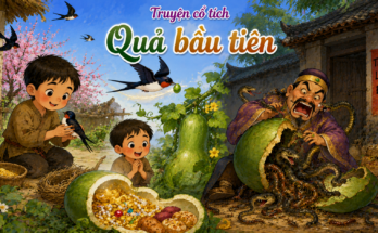 Truyện cổ tích Quả bầu tiên