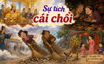 Truyện cổ tích Sự tích cái chổi