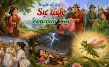 Truyện cổ tích Sự tích con cào cào