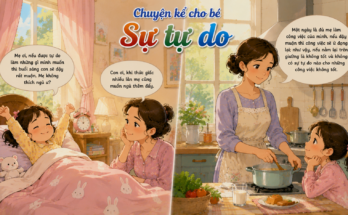 Chuyện kể cho bé Sự tự do