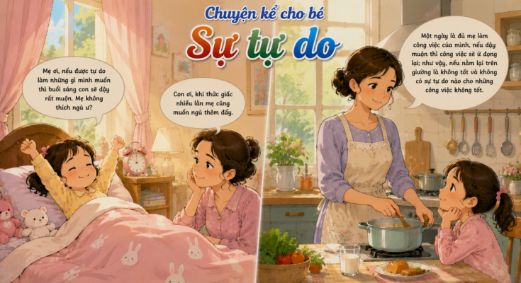 Chuyện kể cho bé Sự tự do