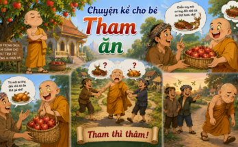 Chuyện kể cho bé Tham ăn