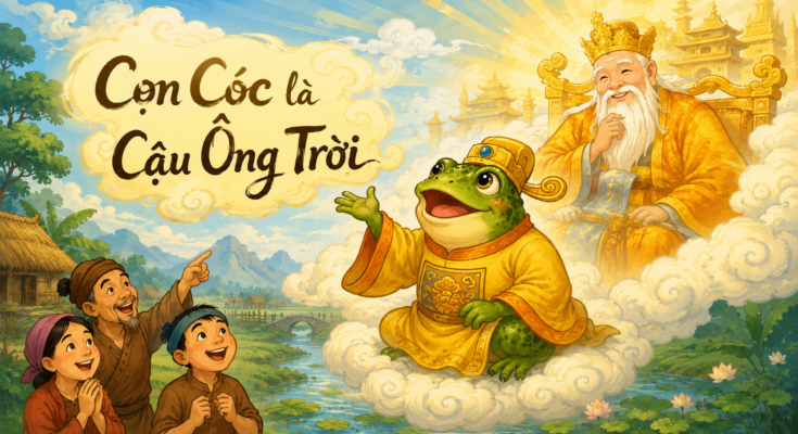 truyện cổ tích con cóc là cậu ông trời
