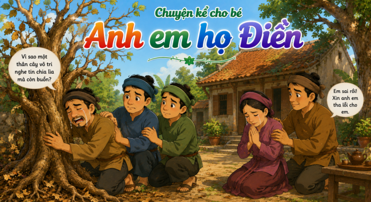 Chuyện kể cho bé Anh em họ Ðiền
