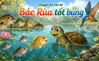 Chuyện kể cho bé Bác Rùa tốt bụng