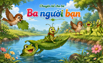 Chuyện kể cho bé Ba người bạn