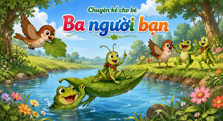 Chuyện kể cho bé Ba người bạn