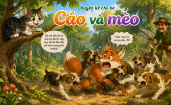 Chuyện kể cho bé Cáo và mèo