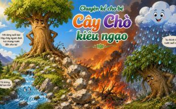 Chuyện kể cho bé Cây Chò kiêu ngạo