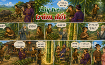 Truyện cổ tích Cây tre trăm đốt