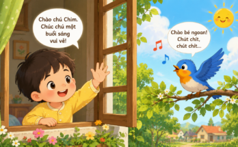 Chuyện kể cho bé Chào buổi sáng