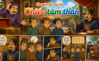 Chuyện kể cho bé Chiếc tăm thần