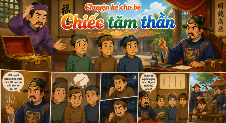 Chuyện kể cho bé Chiếc tăm thần