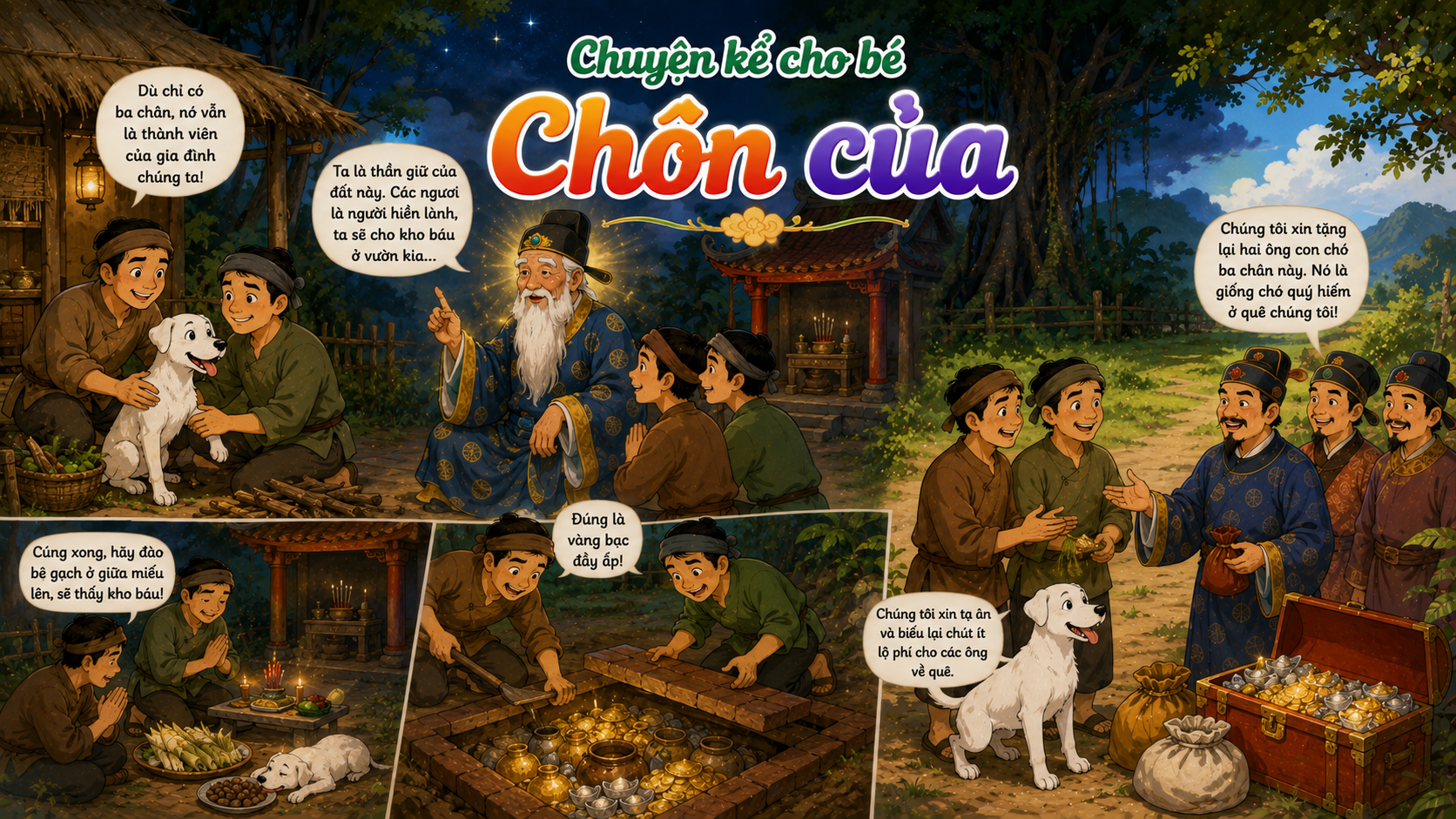 Chuyện kể cho bé Chôn của