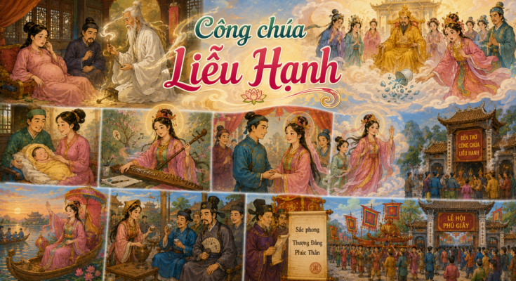 Truyện cổ tích Công chúa Liễu Hạnh