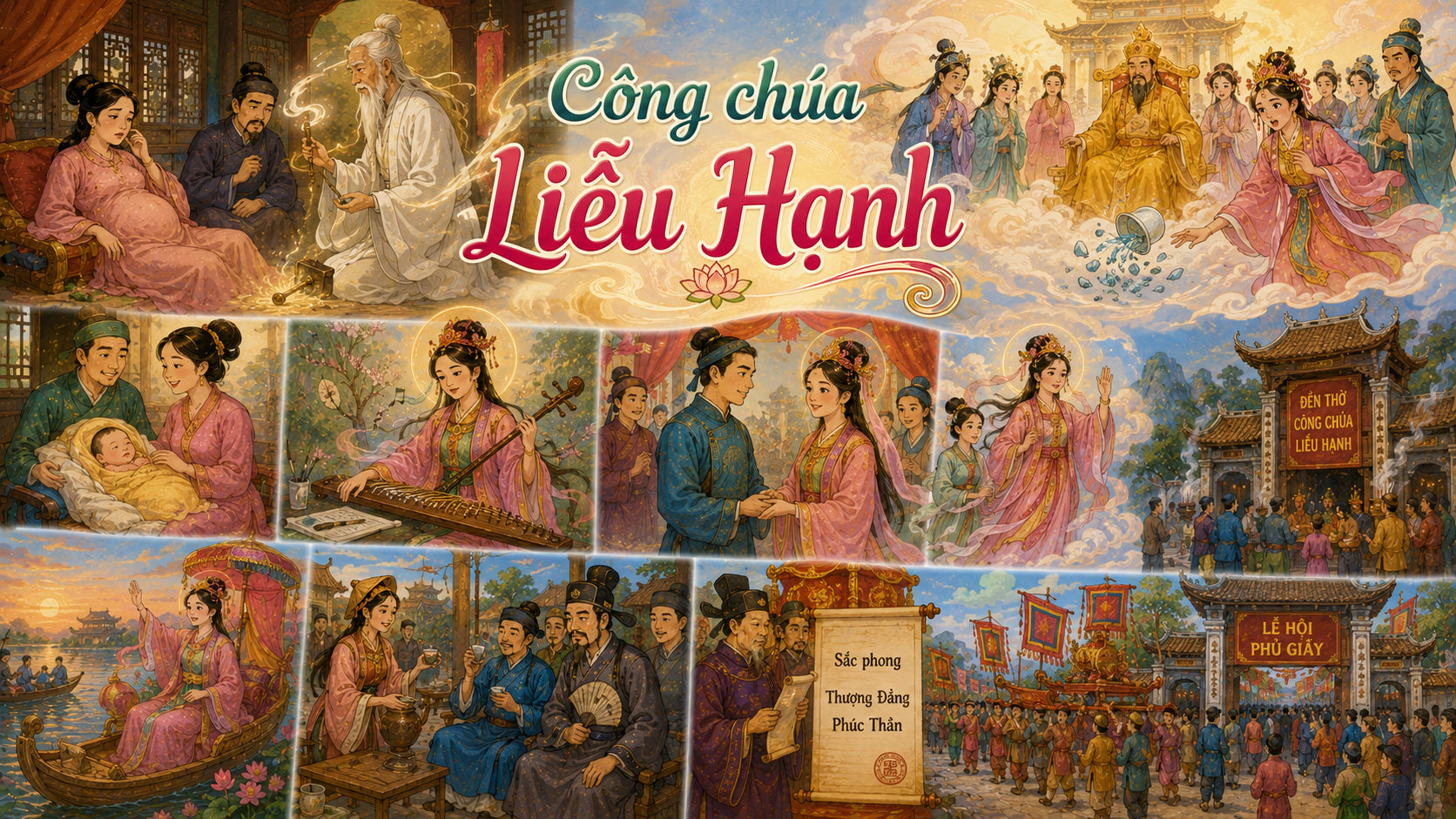 Truyện cổ tích Công chúa Liễu Hạnh
