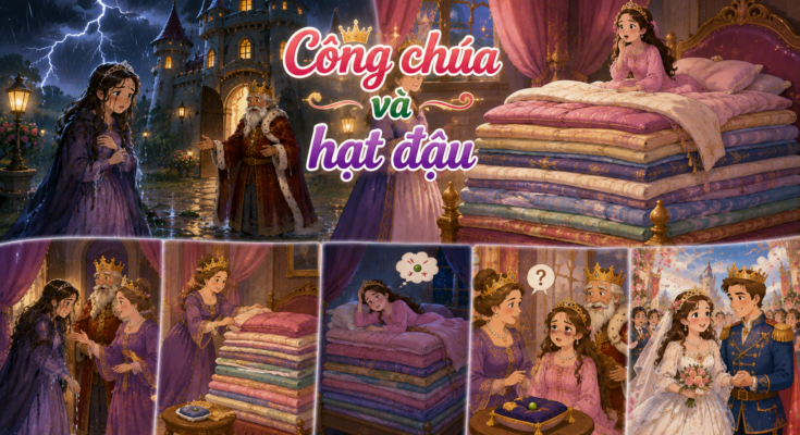 Truyện cổ tích Công chúa và hạt đậu