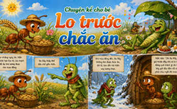 Chuyện kể cho bé Lo trước chắc ăn