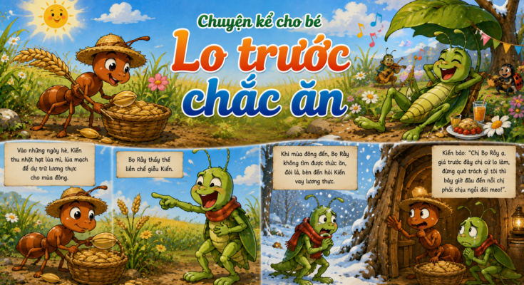 Chuyện kể cho bé Lo trước chắc ăn