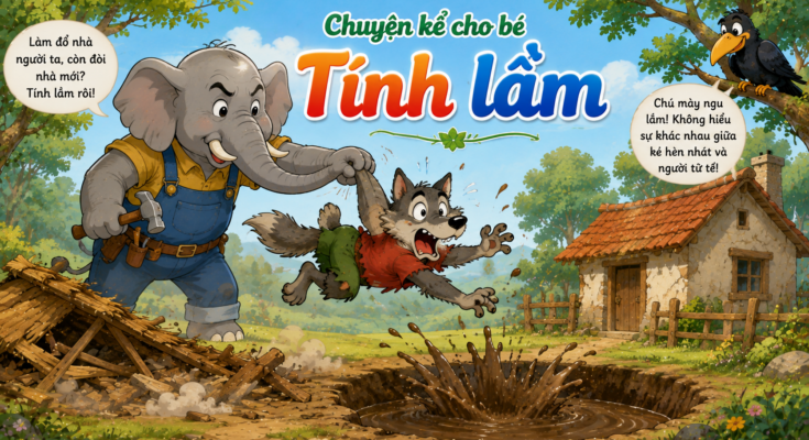 Chuyện kể cho bé Tính lầm