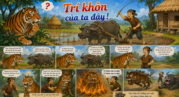 Truyện cổ tích Trí khôn của ta đây!